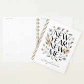 New Year, New Me Floral Planner プランナー手帳 (ディスプレー)