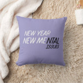 New year new Mental Issues  クッション (ブランケット)