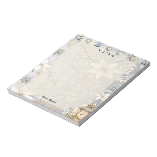 New Year, New Notes Blank Notepad ノートパッド (回転)