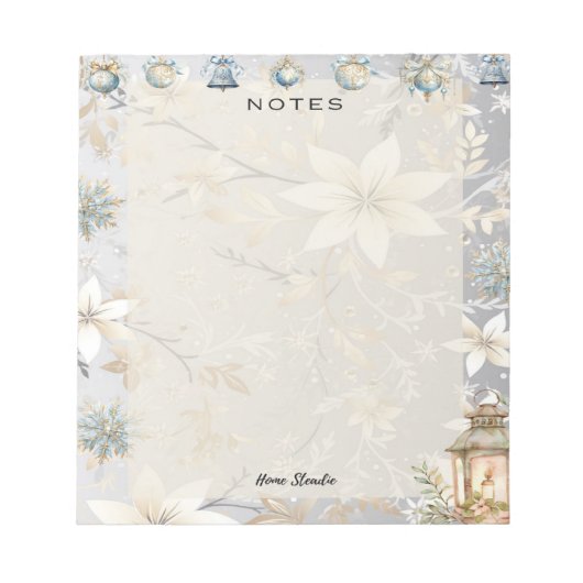 New Year, New Notes Blank Notepad ノートパッド (正面)
