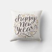 NEW YEAR New START , Happy New Years クッション (裏面)