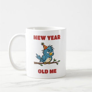 New Year, Old me コーヒーマグカップ