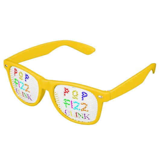 New Year Party レトロサングラス (アングル)