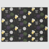 New Year Party Balloons Wrapping Paper 薄葉紙 (正面)