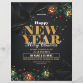 New Year Party Flyer Template チラシ (正面)