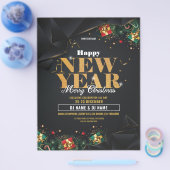 New Year Party Flyer Template チラシ (シングル)