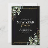 New Year Party Invitation 招待状 (裏面)