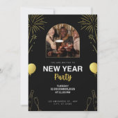 New Year Party Invitation 招待状 (正面)