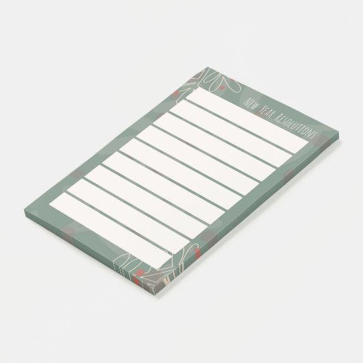 New Year Resolutions ポストイット (アングル)