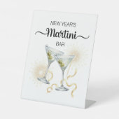 New Year’s Celebration Martini Bar Pedestal Sign 台座サイン (正面)