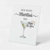 New Year’s Classic Martini Bar Pedestal Sign 台座サイン (正面)