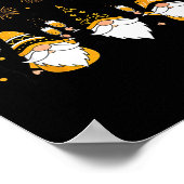 New Year’s Eve Party Happy New Year Gnome Confetti ポスター (角)