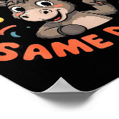 New Year Same 2026 Funny Farm Animal Family Matchi ポスター (角)