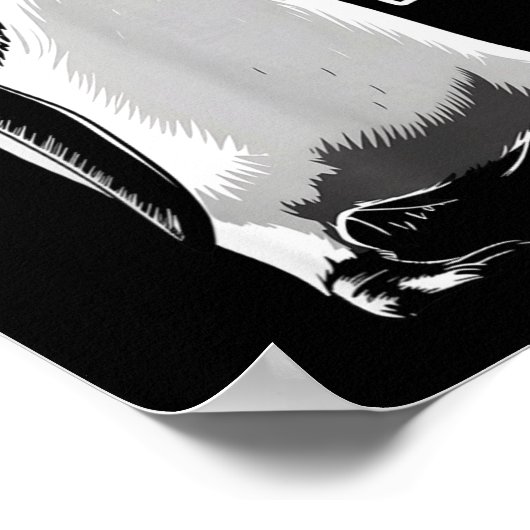 New Year Same Baka Life Penguin Funny Joke Sarcast ポスター (角)