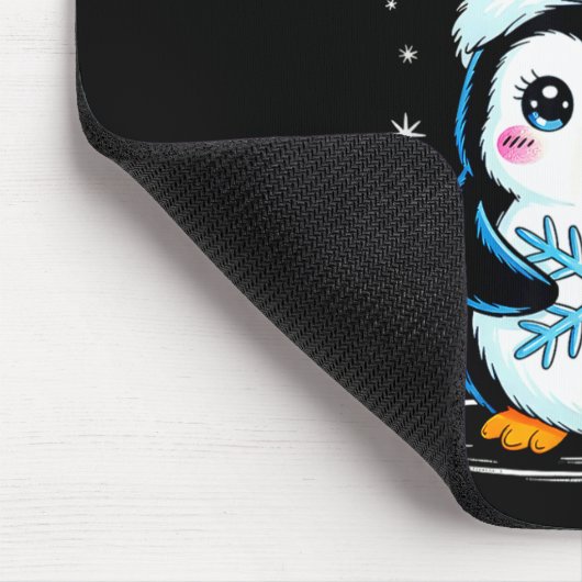 New Year Same Baka Life Penguin Joke マウスパッド (コーナー)