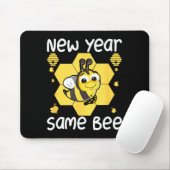New Year Same Bee Meme Funny New Years Eve  マウスパッド (マウス)