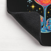 New Year Same Hot Mess Funny Tail Party Gift  マウスパッド (コーナー)