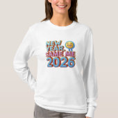New Year Same Me 2026 Tシャツ (正面)
