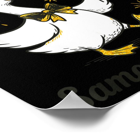 New Year Same Silly Goose New Year's Eve Party Fir ポスター (角)