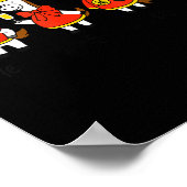 New Year Same Silly Horse Funny Chinese Lunar New ポスター (角)