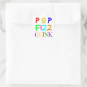 New Year Stickers スクエアシール (バッグ)