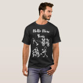 NEW YEAR t-shirt trendy stylish merry christmas Tシャツ (正面フル)