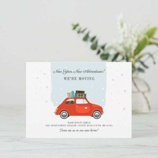 New Year We Moved Address Moving Announcement (スタンド正面)