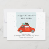 New Year We Moved Address Moving Announcement (正面)