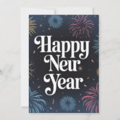 New Year Wishing 招待状 (正面)