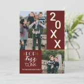 New Year's 2 Photo Family  シーズンカード (スタンド正面)