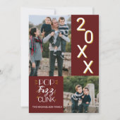 New Year's 2 Photo Family  シーズンカード (正面)