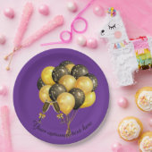 New Years Anniversary Party ペーパープレート (パーティー)