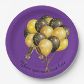 New Years Anniversary Party ペーパープレート (正面)