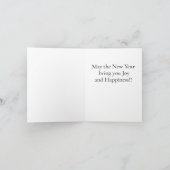New Year's card シーズンカード (内部)