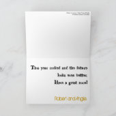 New Years Card 2009 Angie and Robert シーズンカード (内部)