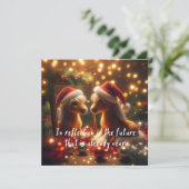 New Year's card with a cute horse (スタンド正面)