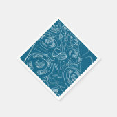 New Year's Day Brunch Tablescape スタンダードカクテルナプキン (角)