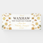 New Year's Day Parade Banner 横断幕 (横)