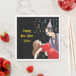 New Year's Day Party  スタンダードランチョンナプキン