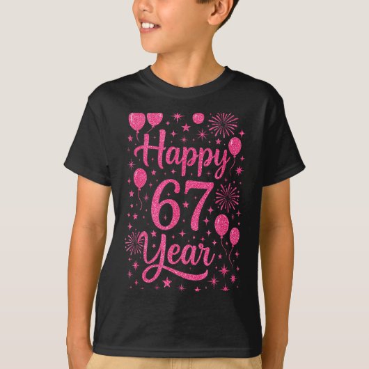 New Year's Eve 2026 Happy 67 Year Gen Z Funny Meme Tシャツ (正面)
