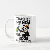 New Years Eve 2026 Trashed Panda Premium  コーヒーマグカップ (左)