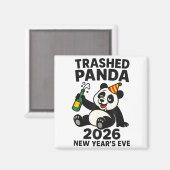 New Years Eve 2026 Trashed Panda Premium  マグネット (正面/裏面)