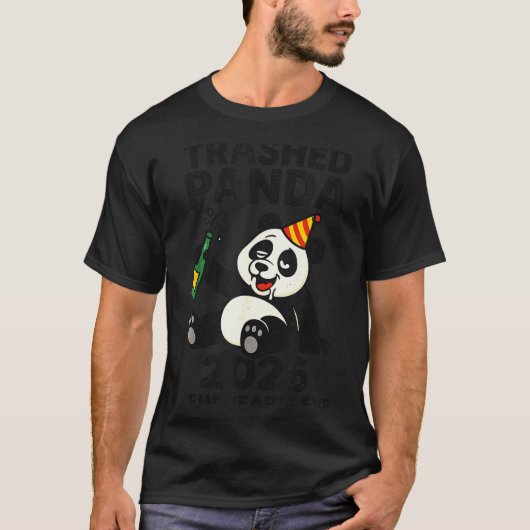 New Years Eve 2026 Trashed Panda Premium  Tシャツ (正面)
