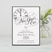 New Year's Eve Black and White Cocktail Party 招待状 (スタンド正面)