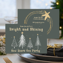 New Years Eve Bright and Shining Holiday Party シーズンカード