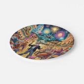 New Year's Eve Celebration El Año Viejo ペーパープレート (アングル)