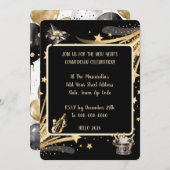 New Year's Eve Celebration Invitation 招待状 (正面/裏面)