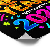 New Year's Eve Happy New Year 2026-7 Funny 67 Kids ポスター (角)