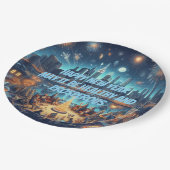 New Year's Eve in New York City ペーパープレート (アングル)