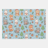 New Year's Eve in the forest ラッピングペーパーシート (正面2)